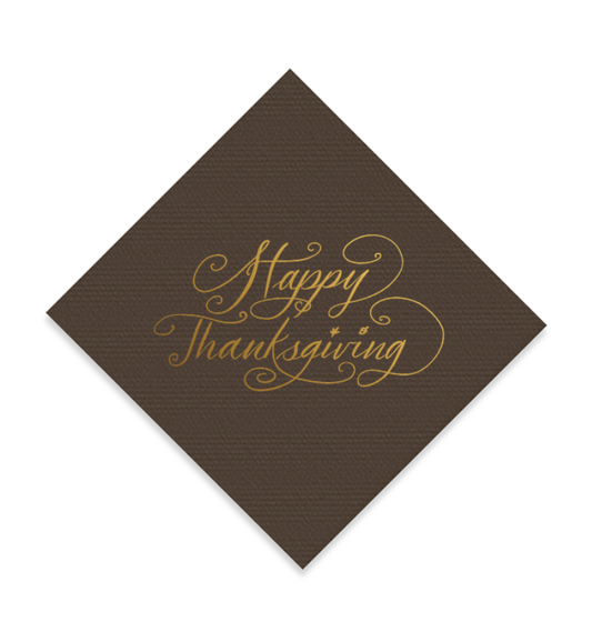 Happy Thanksgiving Napkins