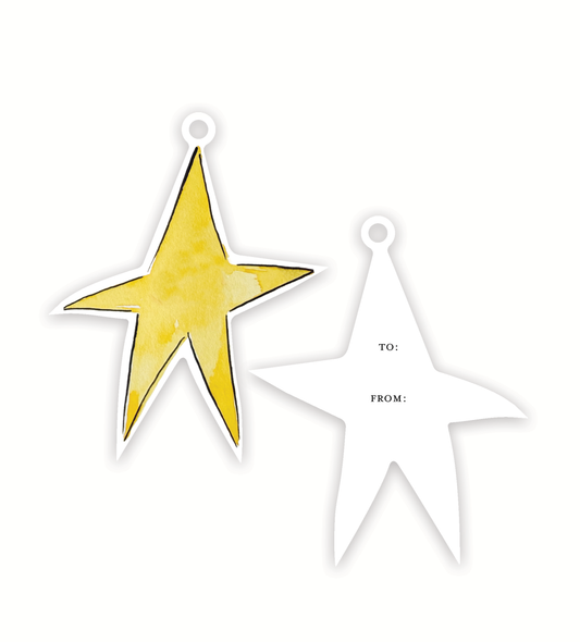 Star Shaped Tags