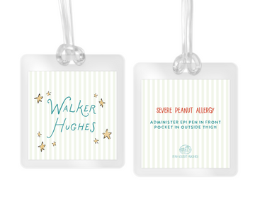 Stars and Stripes Bag Tag