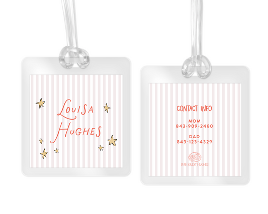 Stars and Stripes Bag Tag