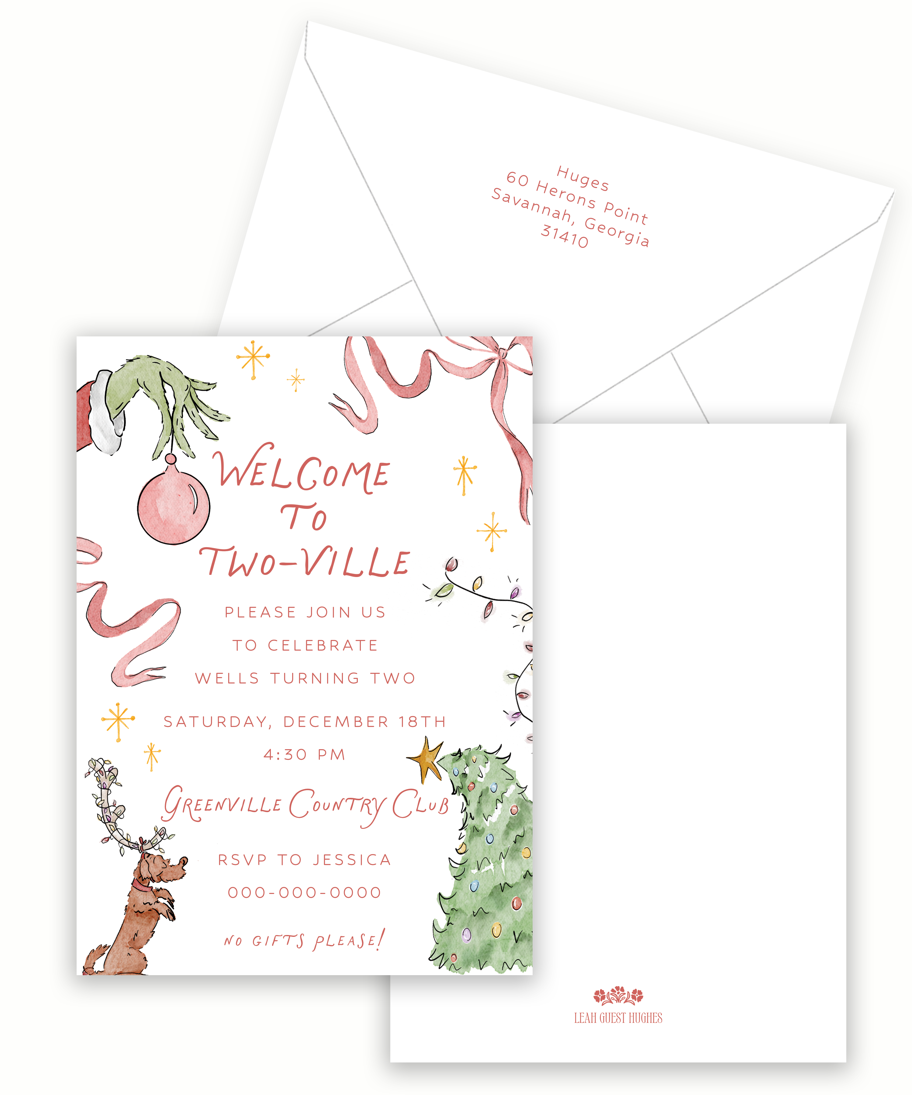 Who-ville Semi-Custom Invitation