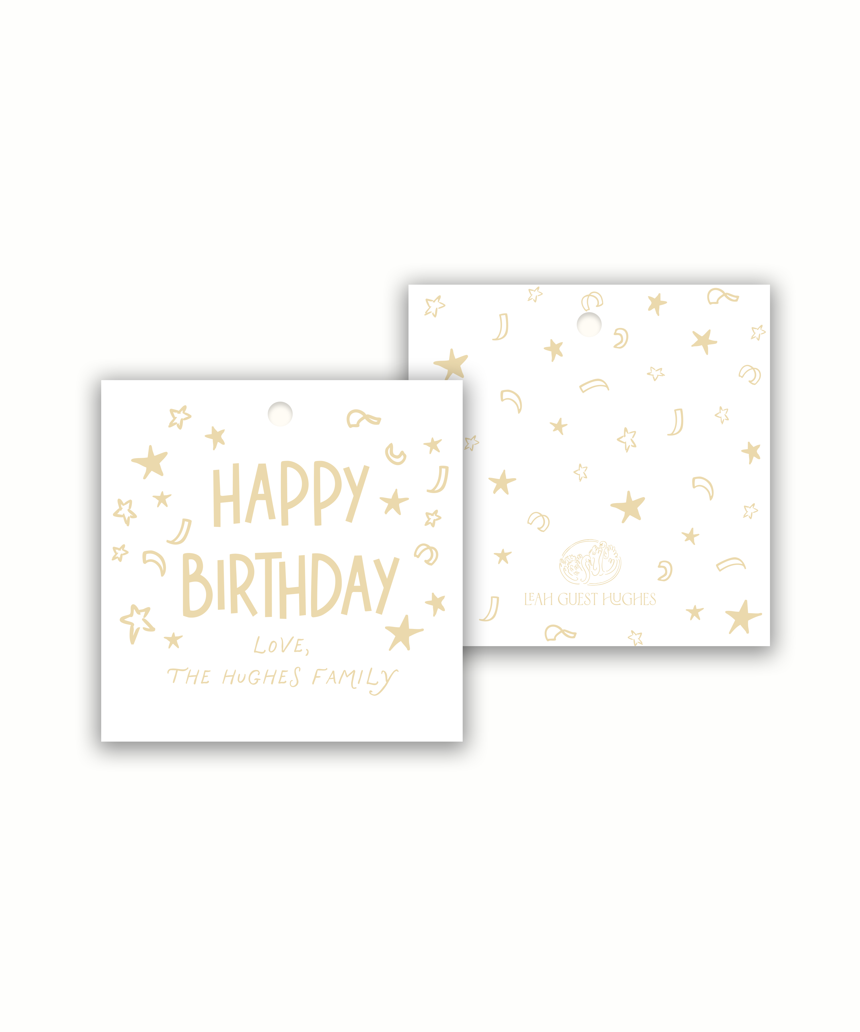 Happy Birthday Tags and Stickers