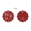 Fa La La La Scallop Tags