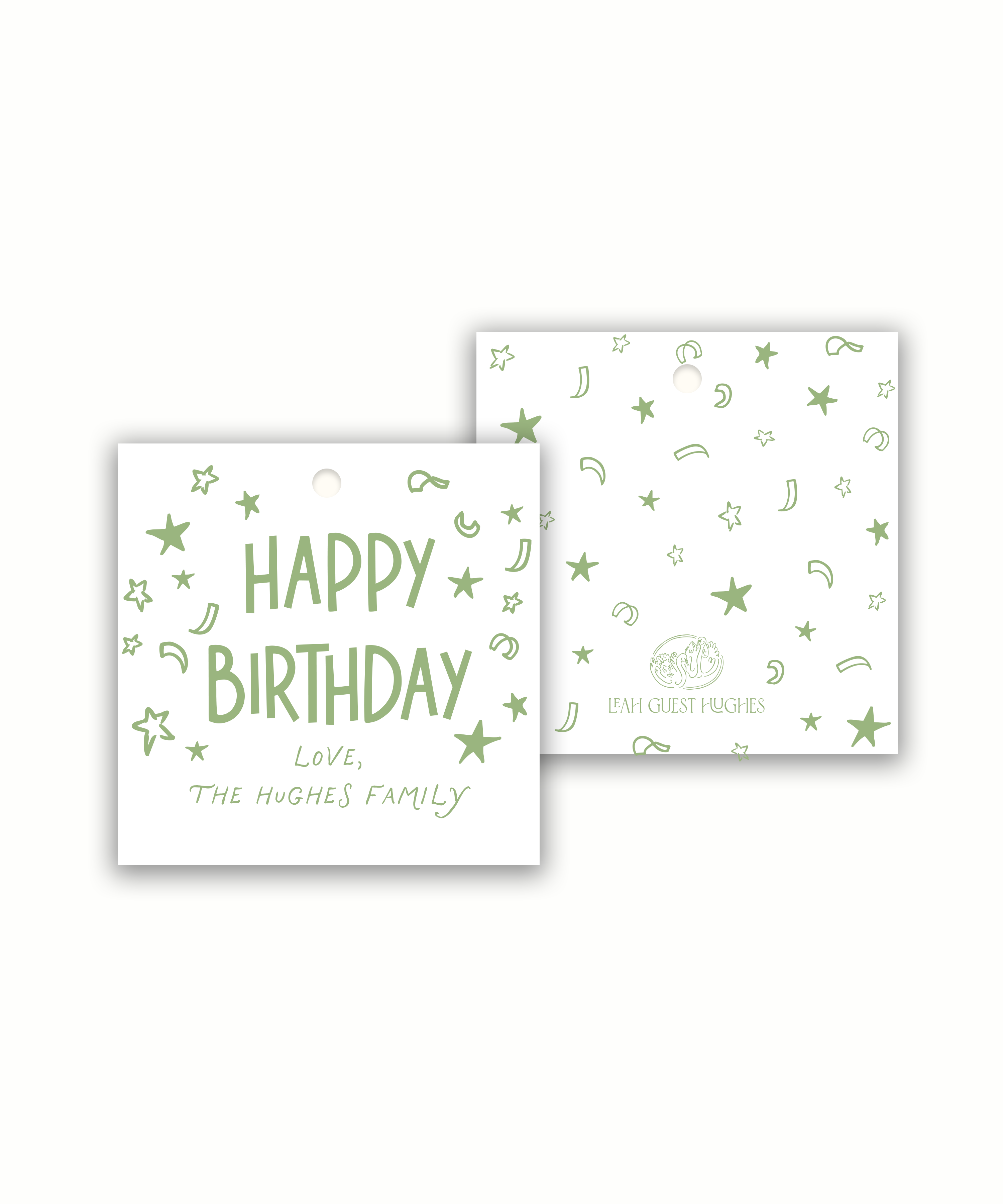 Happy Birthday Tags and Stickers