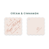Happy Holidays Diamond Scallop Tags