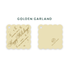 Happy Holidays Diamond Scallop Tags