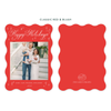 Happy Holidays Wavy Border