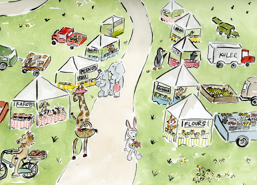Farmers Market Print