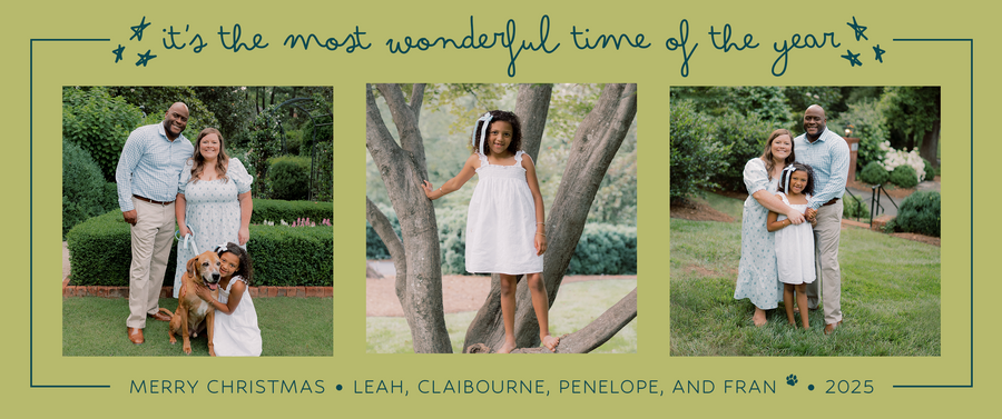 Most Wonderful Time of The Year Card