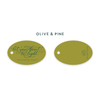 Let Your Heart Be Light Oval Tags