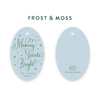 Making Spirits Bright Oval Tags
