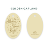 Making Spirits Bright Oval Tags