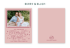 May Your Days Be Merry and Bright Horizontal Photo Card