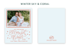 May Your Days Be Merry and Bright Horizontal Photo Card