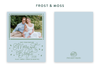 May Your Days Be Merry and Bright Horizontal Photo Card