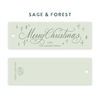 Merry Christmas Long Tags