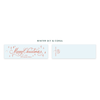 Merry Christmas Long Tags