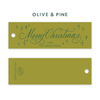 Merry Christmas Long Tags