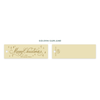 Merry Christmas Long Tags