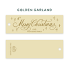 Merry Christmas Long Tags