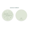 Merry Christmas Round Tags