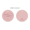 Merry Christmas Round Tags