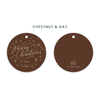 Merry Christmas Round Tags