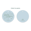 Merry Christmas Round Tags