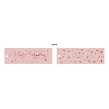 Merry Everything Long Tags