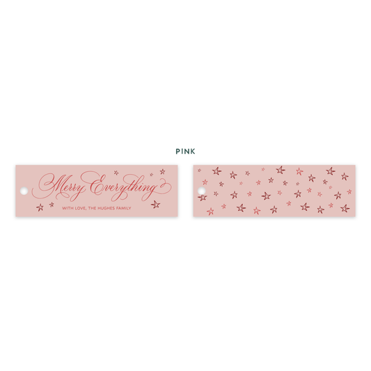 Merry Everything Long Tags