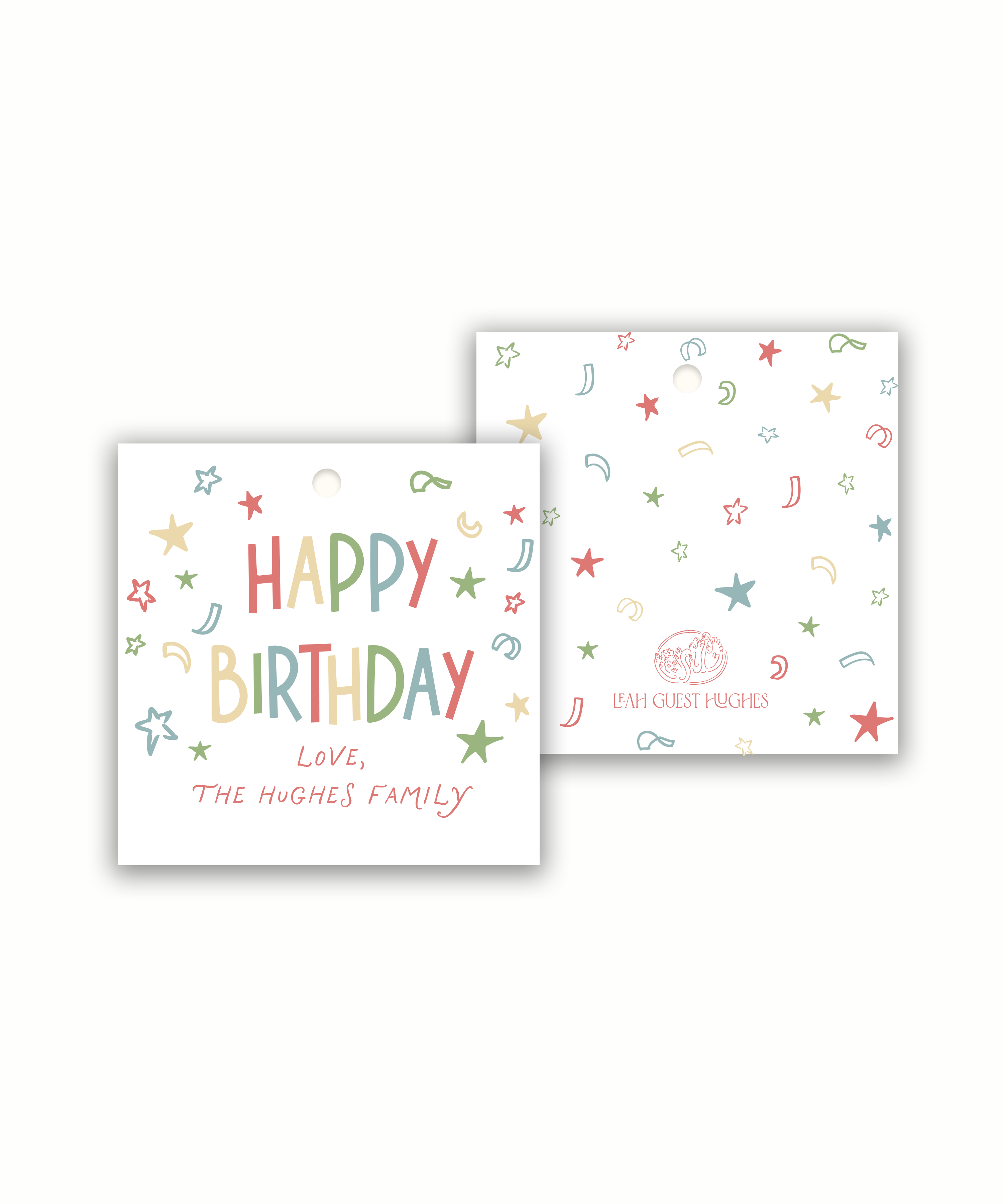 Happy Birthday Tags and Stickers