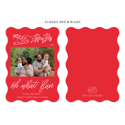 Oh What Fun Holiday Card