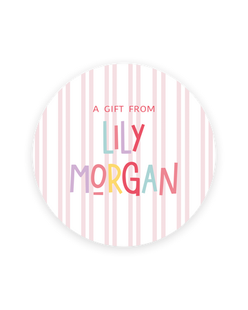 Pink Colorful Gift Stickers