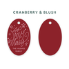 So Very Merry Oval Tags