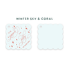 'Tis the Season Diamond Scallop Tags