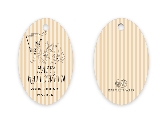 Trick or Treat Halloween Tags