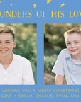 Wonders of His Love Card