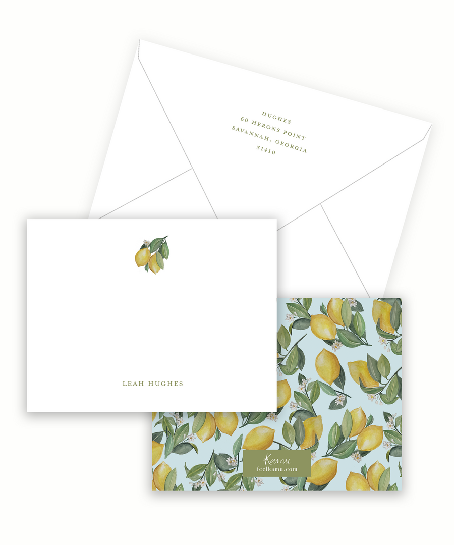 Lemon Stationery