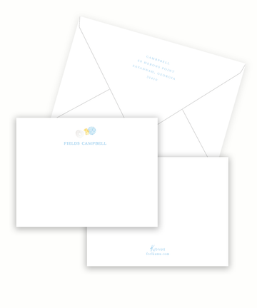 Blue Rattle Stationery