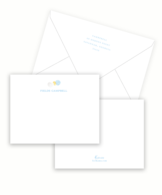 Blue Rattle Stationery